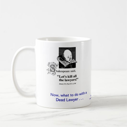 Tote Lawyer™ Klimarechtsanwalt-Kaffee-Tasse Kaffeetasse (Links)
