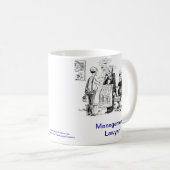 Tote Lawyer™ Management-Rechtsanwalt-Kaffee-Tasse Kaffeetasse (VorderseiteRechts)