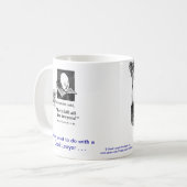 Tote Lawyer™ medizinisches Kaffeetasse (Vorderseite Links)
