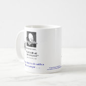 Tote Lawyer™ medizinisches Kaffeetasse (Vorderseite Links)
