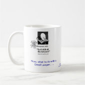 Tote Lawyer™ Patentanwalt-Kaffee-Tasse Kaffeetasse (Links)