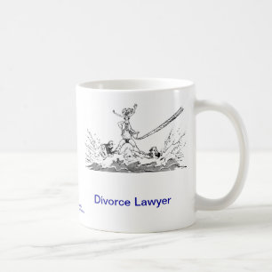 Tote Lawyer™ Scheidungs-Rechtsanwalt-Kaffee-Tass Kaffeetasse