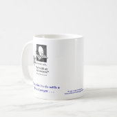 Tote Lawyer™ Scheidungs-Rechtsanwalt-Kaffee-Tasse Kaffeetasse (Vorderseite Links)