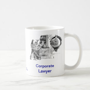 Tote Lawyer™ Unternehmensrechtsanwalt-Kaffee-Tasse Kaffeetasse