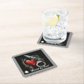 "Tote Leidenschaft" Untersetzer (Vor Ort)