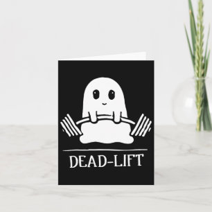 Tote Lift Funny Ghost Gymer Halloween Lifti Karte