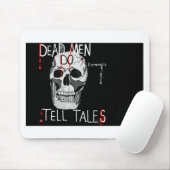 Tote Männer Schädel-Forensik CSIs Mousepad (Mit Mouse)