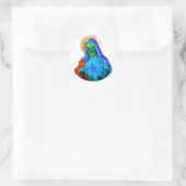 Tote Mary Runder Aufkleber (Tasche)