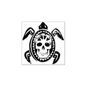 Tote Meeresschildkröte Gummistempel (Prägung)