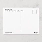 Tote Menschenbucht, Cape Enttäuschung, Washington Postkarte (Rückseite)