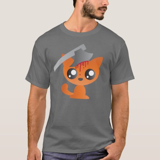 Tote Miezekatze T-Shirt (Vorderseite)