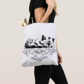 Tote mit Katze Tasche (Von Nahem)