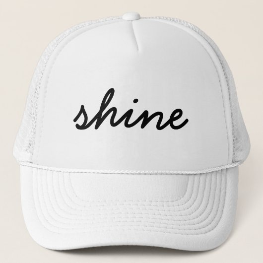 Töte | Moderner minimalistischer trendiger Straßen Truckerkappe (Vorderseite)