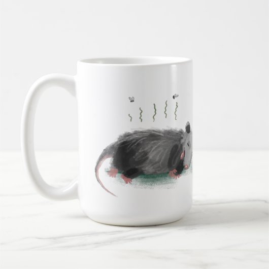 Tote Opossum-Tasse Kaffeetasse (Links)