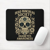 Tote Pankreas-Gesellschaft - Design der Zuckerschä Mousepad (Mit Mouse)