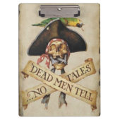 Tote Pirate Klemmbrett (Vorderseite)