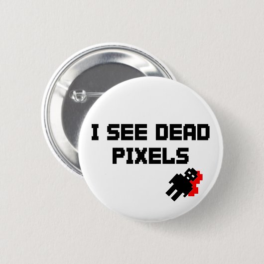 Tote Pixel Sarahs Marshall Button (Vorne & Hinten)