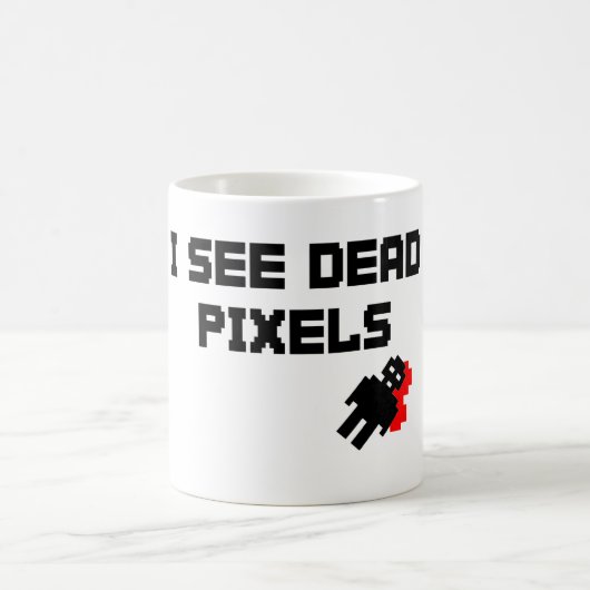 Tote Pixel Sarahs Marshall Kaffeetasse (Mittel)