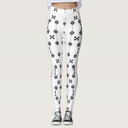 Tote Rose Leggings (Vorderseite)