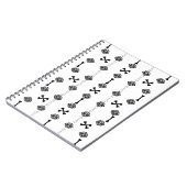 Tote Rose Notizblock (Linke Seite)