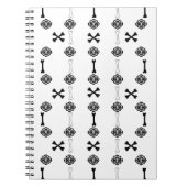 Tote Rose Notizblock (Vorderseite)