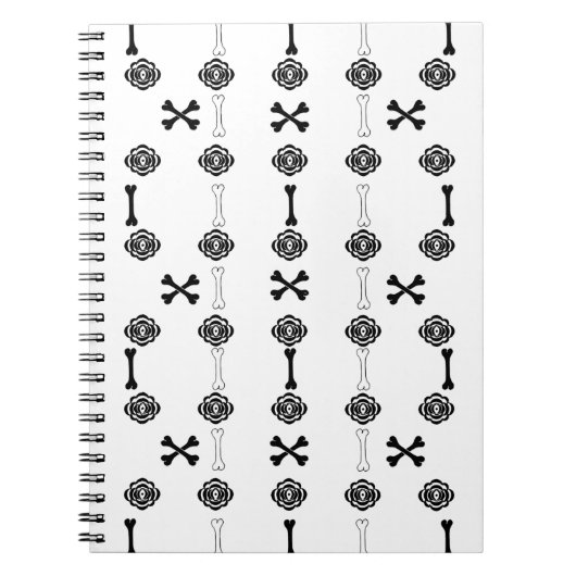 Tote Rose Notizblock (Vorderseite)