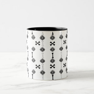 Tote Rose Zweifarbige Tasse