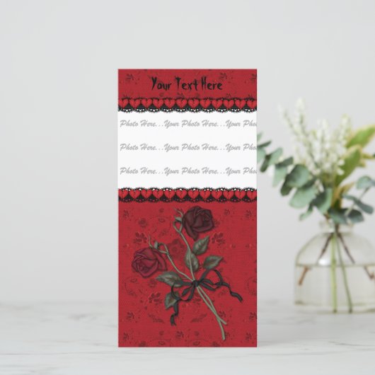 Tote Rote Rose (Stehend Vorderseite)