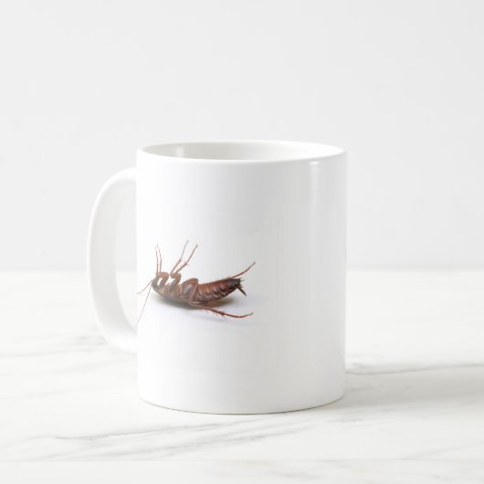 Tote Schabe Kaffeetasse (Vorderseite Links)