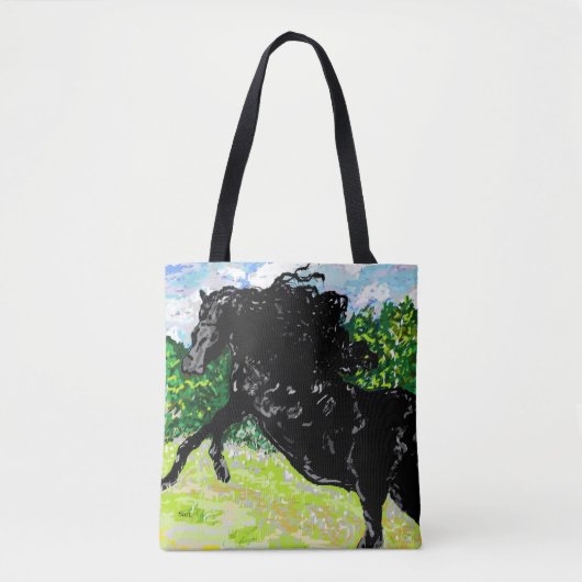 Tote : SCHWARZER HENGST Tasche (Vorderseite)