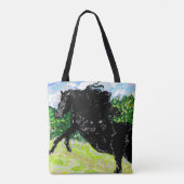 Tote : SCHWARZER HENGST Tasche (Rückseite)