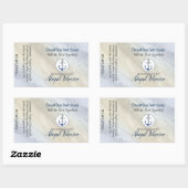 Tote Seemannsschicht / Seife, hausgemachte Seife Rechteckiger Aufkleber (Blatt)