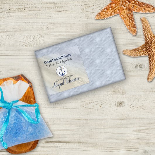 Tote Seemannsschicht / Seife, hausgemachte Seife Rechteckiger Aufkleber