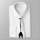 Tote Smooshed Spider, die sich durch ihr Web verhe Krawatte (Gebunden)