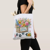 Tote-Spring Floral Kranz-Tasche Tasche (Von Nahem)