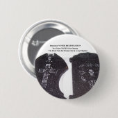 tote Stimmen Button (Vorne & Hinten)