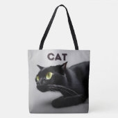 Tote Tackkatze Tasche (Vorderseite)