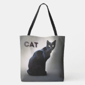 Tote Tackkatze Tasche (Rückseite)