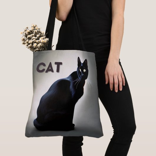 Tote Tackkatze Tasche (Von Nahem)