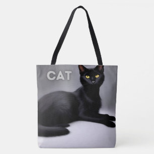 Tote Tackkatze Tasche