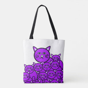 Tote Tag Cat Tasche