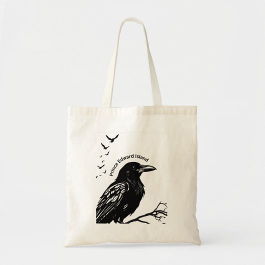 Tote Tag Crow Tragetasche (Vorne)