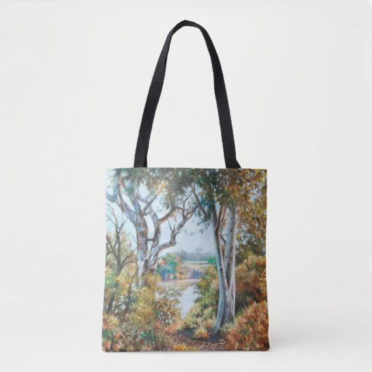Tote Tag - 'Himmel und Natur singen' Tasche (Vorderseite)
