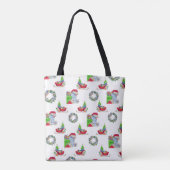 Tote Tag Holiday Santa Tasche (Rückseite)