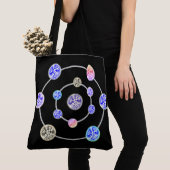Tote Tasche - Bälle im Orbit (Von Nahem)