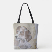 Tote Tasche: Beagle Hund Tasche (Rückseite)