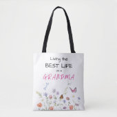 Tote Tasche - Das beste Leben als Oma (Vorderseite)