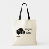 Tote Tasche "Ende Karriere 60 Frames pro Sekunde" (Rückseite)