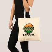 Tote-Tasche entdecken Tragetasche (Vorderseite (Produkt))