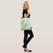 Tote Tasche: Frühlingsblumen Tasche (Am Model)